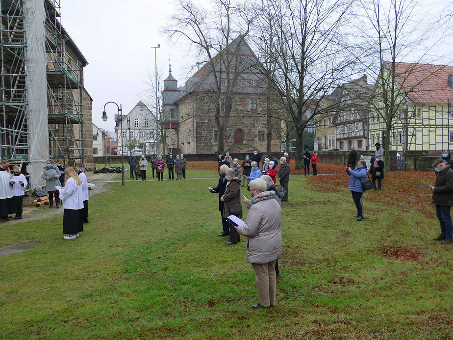 Beauftragung zu Lektorat und Akolythat in St. Marien, Volkmarsen (Foto: Karl-Franz Thiede)